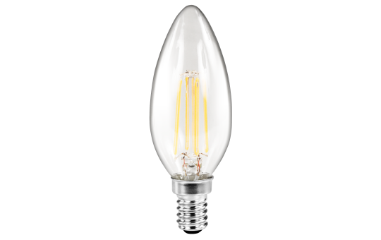 LED Filament Kerzenlampe ''Filed'' E14, 2W, 200Lm, warmweiß