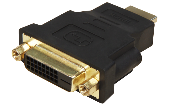 HDMI-DVI Adapter HDMI Stecker --> DVI Buchse