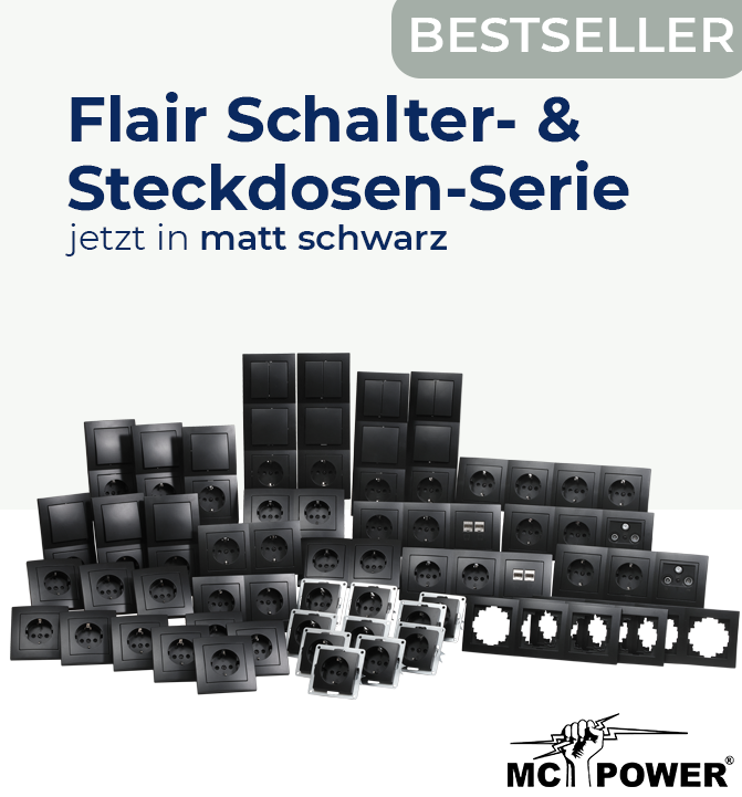 ETT McPower Flair matt schwarz