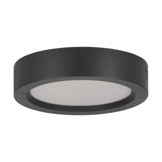 Aufbauleuchte EGLO "Idun-E", LED, 12W, 1325lm, 3000K, schwarz/weiß, 3,1xØ16cm 
