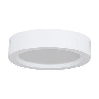 Aufbauleuchte EGLO "Idun-E", LED, 12W, 1325lm, 4000K,Kunststoff, weiß, 3,1xØ16cm 