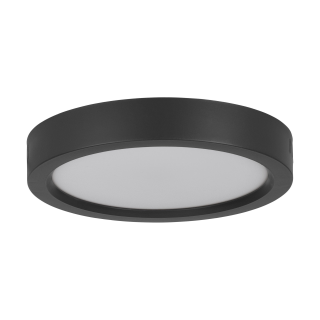 Aufbauleuchte EGLO "Idun-E", LED, 14W, 1600lm, 3000K, schwarz/weiß, 3,1xØ21cm 