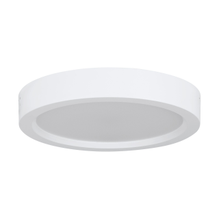 Aufbauleuchte EGLO "Idun-E", LED, 14W, 1600lm, 4000K,Kunststoff, weiß, 3,1xØ21cm 