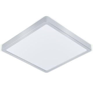 Aufbauleuchte EGLO "Molay", LED, 20,5W, 2400lm, 3000K, silber/weiß, 28,5x2,8cm 