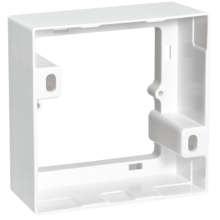 Aufputz-Rahmen McPower "Flair" 80x80x35mm, mit Montagebohrung 