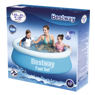Bestway Swimming-Pool  "Fast Set", 183x51cm 