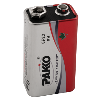 Block-Batterie Super Heavy Duty 9V, Typ 6F22, B-Ware, kurze Haltbarkeitszeit