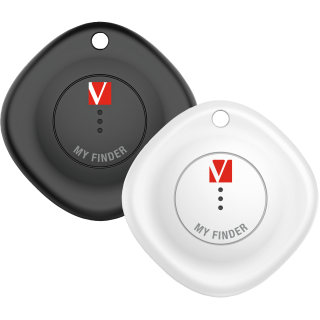 Bluetooth-Tracker Verbatim "My Finder" für Apple "Wo ist?", Keyring, 2er-Pack 