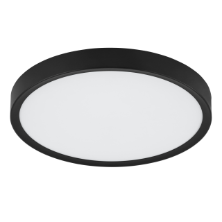 Deckenleuchte EGLO "Giglio", LED, 14,6W, 1600lm, 3000K, schwarz/weiß, 6xØ34cm 