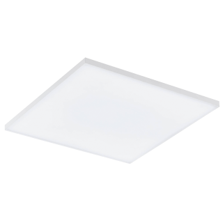 Deckenleuchte EGLO "Turcona-B", LED, 31,5W, 4350lm, 3000K, Alu/Stahl, weiß 