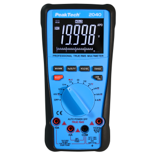 Digital Multimeter PeakTech "P2040", 20000 Counts, 1000V, True RMS, USB 