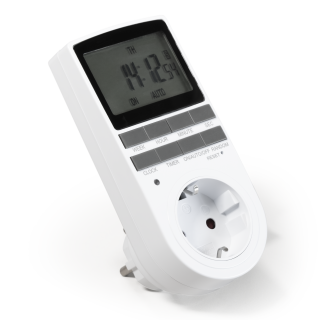 Digitale Zeitschaltuhr McPower "WZ-10" 10 Programme, 24Std Timer, 3680W 