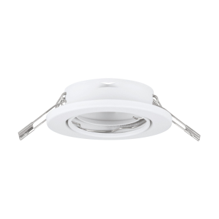 Einbauleuchte EGLO "Agulo", GU10, 3x35W, Stahl, weiß, Ø8,6cm, 3er-Set 