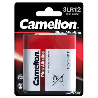 Flachbatterie CAMELION Plus Alkaline 4,5 V, Typ 3LR12 