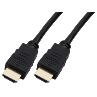 HDMI-Kabel HOLLYWOOD, HDMI 1.4, vergoldete Kontakte, 4K/UHD, ARC, HEAC, 0,5m 