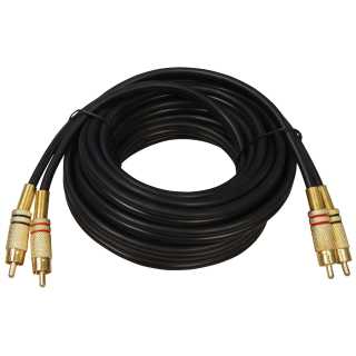 High-End Cinch-Kabel "RCA-Gold" 5 m 