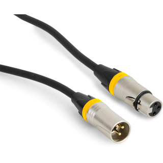 Hochwertiges Audiokabel BST "SOUND-XLRM-XLRF-5" 5m, XLR Stecker u. Buchse 