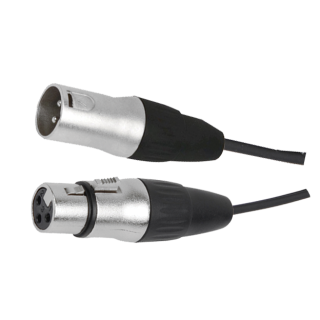 Hochwertiges Mikrofonkabel BST XLRM/XLRF-1,5" 1,5m,1x XLR Buchse/ Stecker 