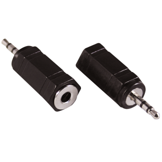 Klinkenadapter 2,5mm Stecker -> 3,5mm Kupplung (stereo) 1-Stück 