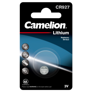 Knopfzelle CAMELION, CR927 3,0V, Lithium, 1er-Blister 