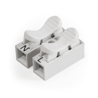 Lüsterklemme McPower mit Betätigungshebel, 0,5-2,5mm², max. 8A 