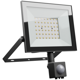 LED-Außenstrahler "Noctis Lux 4", 50W, 6000K, 4300lm, 230V, Bewegungsmelder 