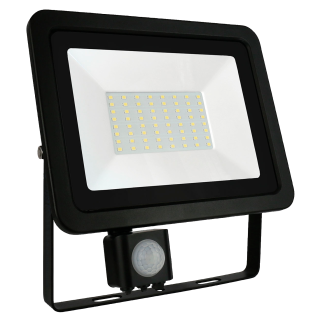 LED-Außenstrahler "Noctis Lux", 50W, 4000lm, 6000K, mit Bewegungsmelder 