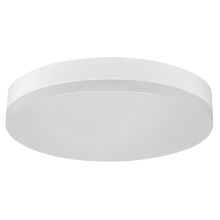 LED Deckenleuchte, 1.600lm, 3000K, 24W, warmweiß, IP44, 280x53mm, Bewegungsmelder 