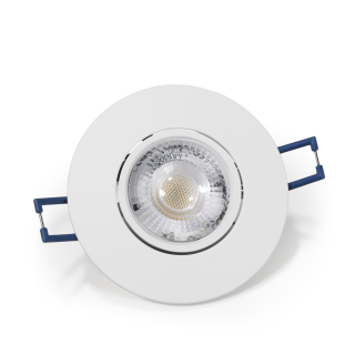 LED-Einbauleuchte McShine "EL-313" 4,5W, 450Lumen, 3000K, warmweiß, Ø90x25mm 