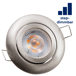 LED-Einbauleuchte McShine "Eco-50" 5W, 400lm, 3000K, step-dimmbar 