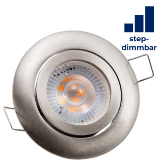 LED-Einbauleuchte McShine "Eco-50" 5W, 400lm, 4000K, step-dimmbar 