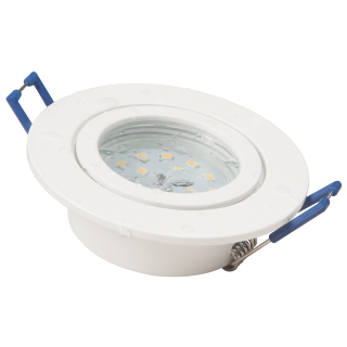 LED-Einbauleuchte McShine "Flatty" Ø83mm, 5W, 400lm, neutralweiß, IP44 