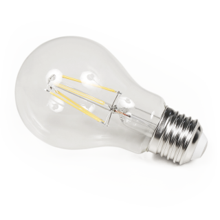 LED Filament Glühlampe McShine "Filed", E27, 6W, 670 lm, warmweiß 