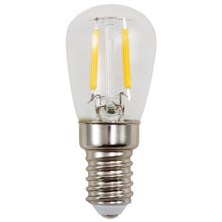 LED Filament Kolbenlampe McShine, E14, 1,5W, 150lm, 26x60mm, warmweiß 