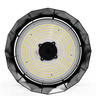 LED-Hallenstrahler EINLICHT "UFO-Diamond" 150W, 19.500lm, 4000K, IP65, IK08, 120°