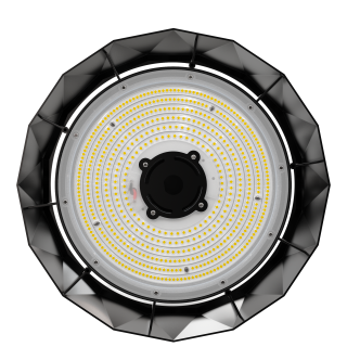 LED-Hallenstrahler EINLICHT "UFO-Diamond" 150W, 19.500lm, 4000K, IP65, IK08, 90°