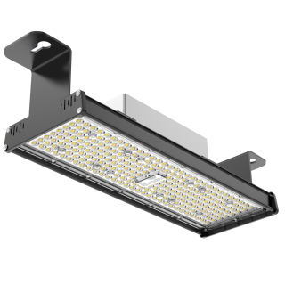 LED-Hallenstrahler "HALLS LINE 3", 75W, 12375lm, 4000K, 60x90°, 230V, IK10 