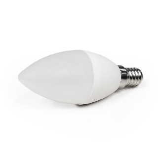 LED Kerzenlampe McShine, E14, 4W, 320lm, 160°, 3000K, warmweiß, Ø37x98mm 