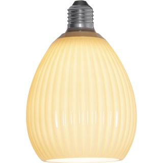 LED-Lampe "Dream", beige, step-dimmbar, E27, 3000K, 210lm, 3,5W 