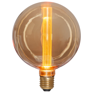 LED-Lampe "Soft Glow", E27, 1700K, 80 Ra, 45lm, 12,5x16,4cm, 2W, Amber 