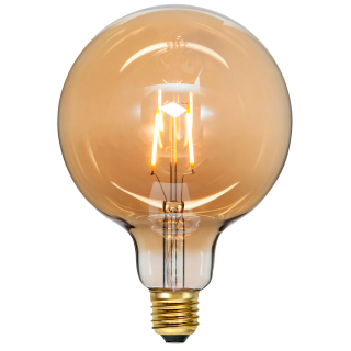 LED-Lampe "Vintage Gold", E27, 0,75W,  2000K, 80lm, 12x17,8cm, Amber 