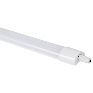 LED Mini-Deckenleuchte "LIMEA"  weiß, 150cm IP65, 45W 5400lm, Neutralweiß, 4000K 