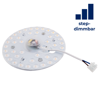 LED-Modul McShine, Umrüstsatz mit Magnethalterung, Ø16,5cm, 20W, 1800lm, 3000K 