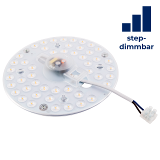 LED-Modul McShine, Umrüstsatz mit Magnethalterung, Ø18cm, 24W, 2200lm, 3000K 