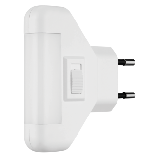 LED-Nachtlicht "Energiespar", 1W, mit Schalter, weiß 