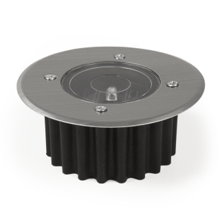 LED-Solar-Bodeneinbauleuchte McShine "LSB-08" Ø85x35mm, IP44 