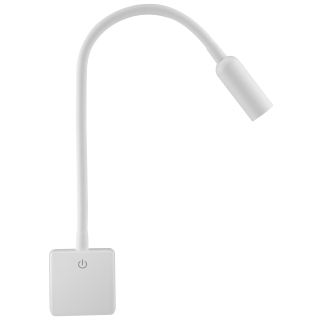 LED-Steckdosenleuchte EINLICHT "Punkt" 4W, 260lm, step-dimmbar, warmweiß, weiß 