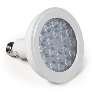 LED-Strahler McShine, E27, PAR38, 15W, 1.200 lm, 45°, 3000K, warmweiß 