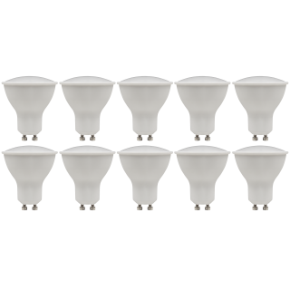 LED-Strahler McShine "PV-90" GU10, 9W, 900lm, 120°, 3000K, warmweiß, 10er-Pack 