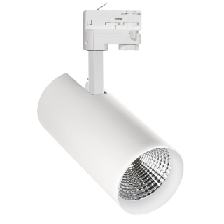 LED Stromschienenstrahler "MDR BRANTA 840", 27W, 2970lm, 4000K, weiß 